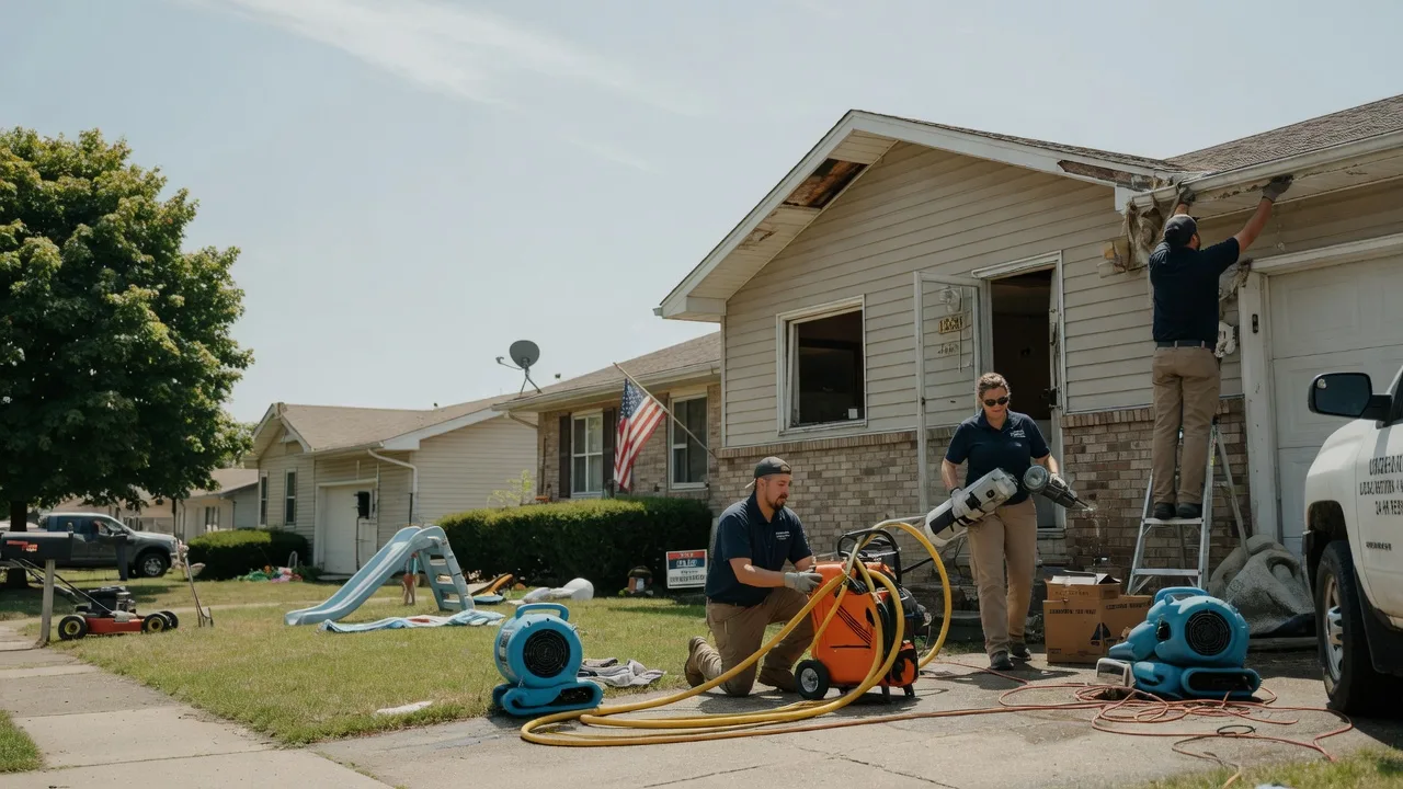 Water Damage Restoration in New Home, TX near me